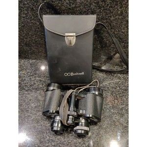 Vintage Bushnell Binoculars 7 x 35 Case Sportview Wide Angle 10' Wide Field